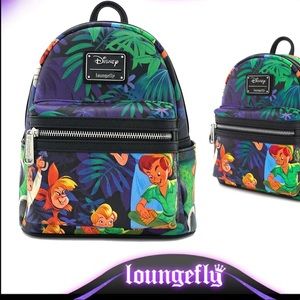 NWT Loungefly Peter Pan mini backpack
